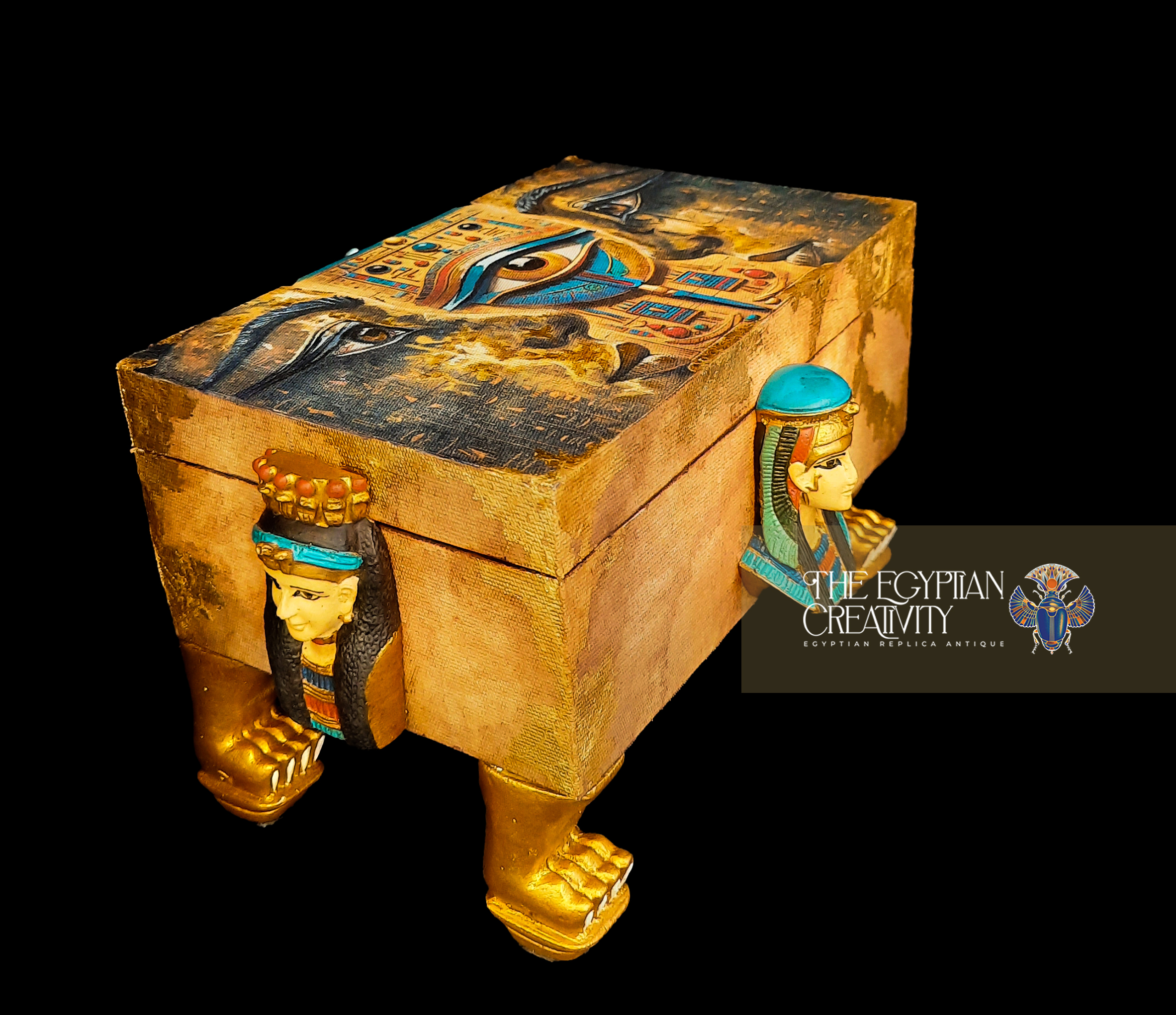 The box of Queens of Ancient Egypt: The Legacies of beautiful , Power and Influence