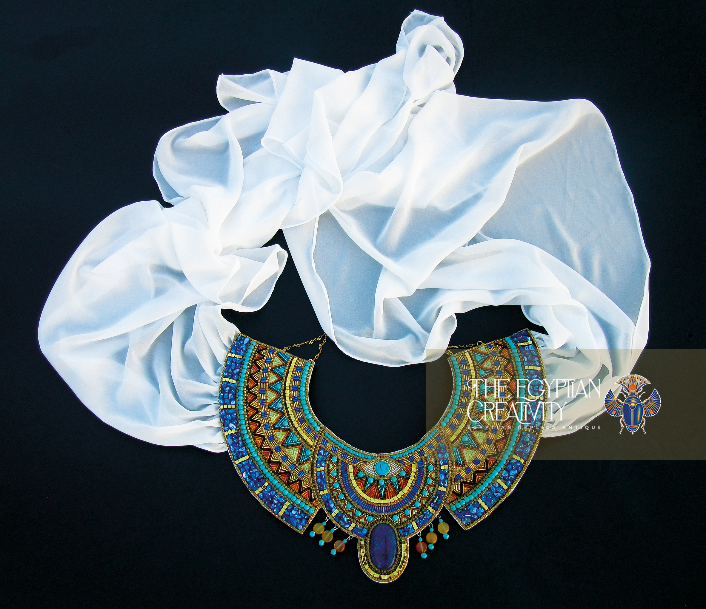 luxury beaded long cape