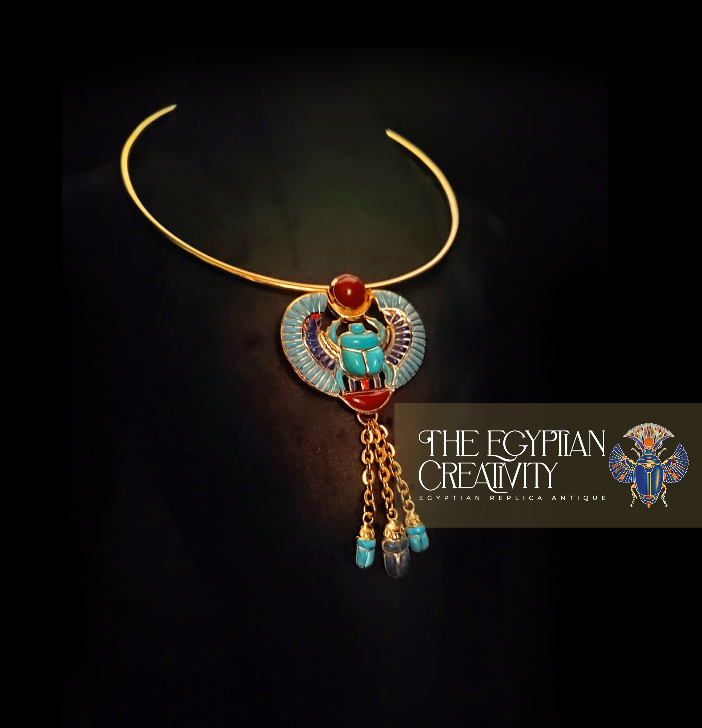 Winged Scarab’s necklace