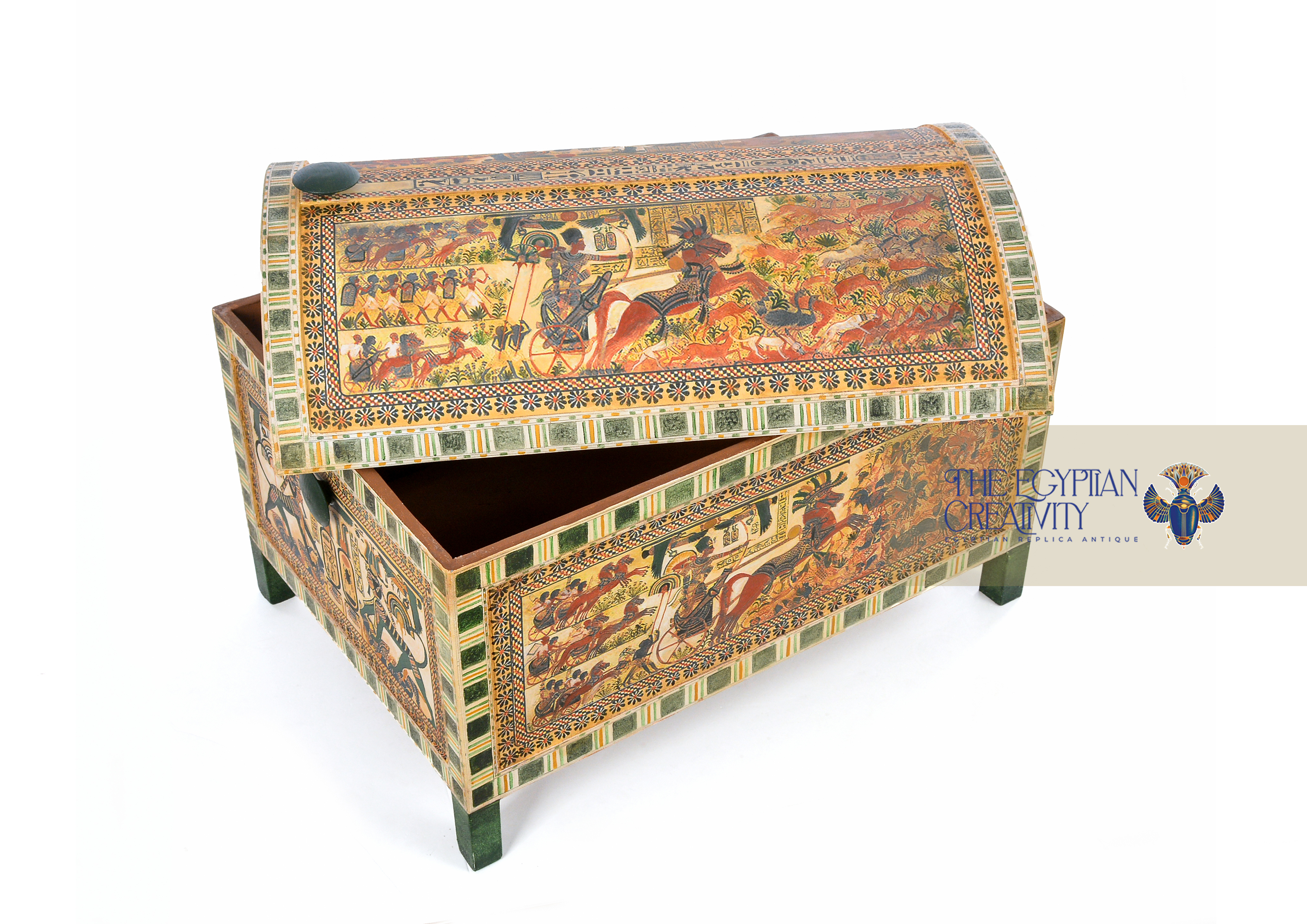 The haunting painted wood box